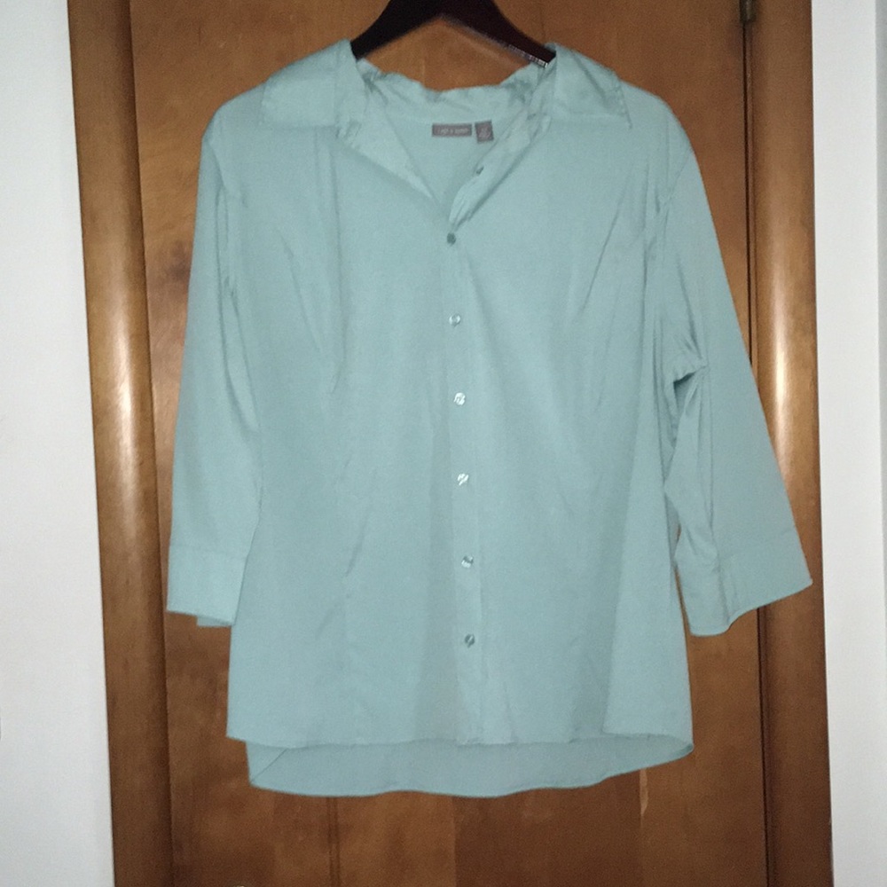 Apt. 9 Light Blue Button-Up